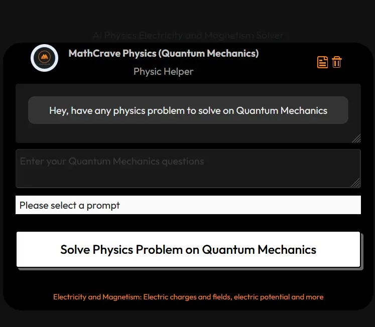 ai physics quantum mechanics