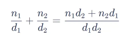 fraction-addition-formular