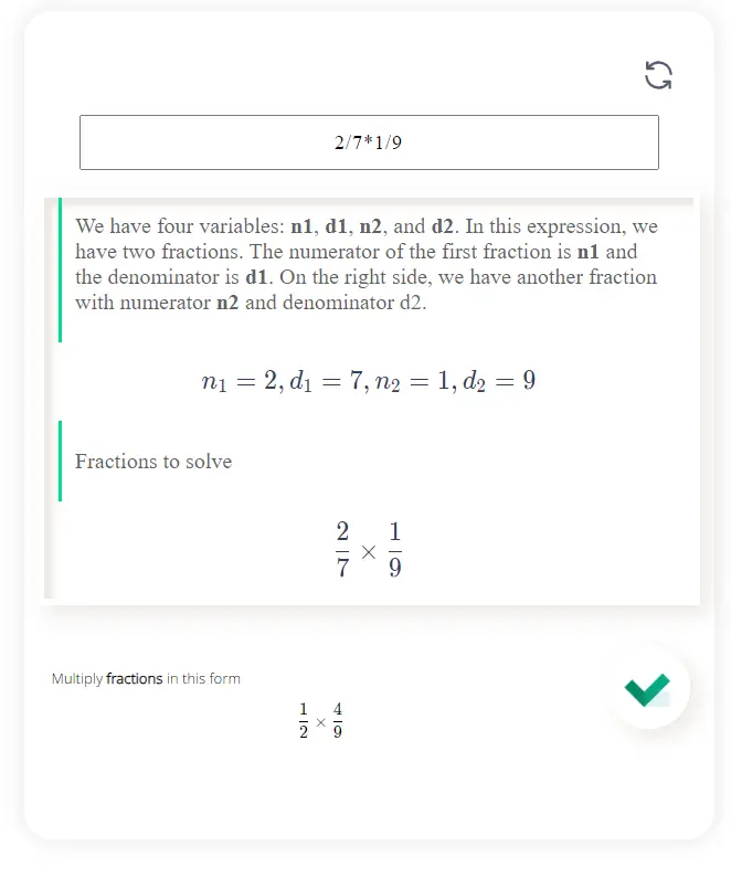 fraction multiplication calculator