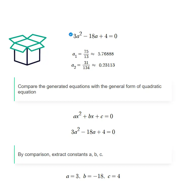 quadratic equation calculator worksheets
